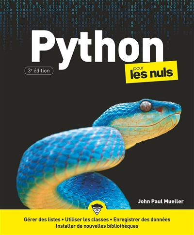 Python pour les nuls | Mueller, John Paul