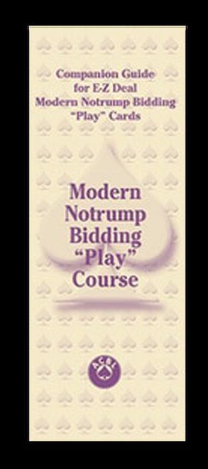 Play Course - Modern Notrump Bidding (spide) | Livre anglophone