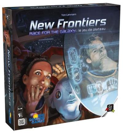New Frontiers - Race for the galaxy : Le jeu du plateau | Jeux de stratégie
