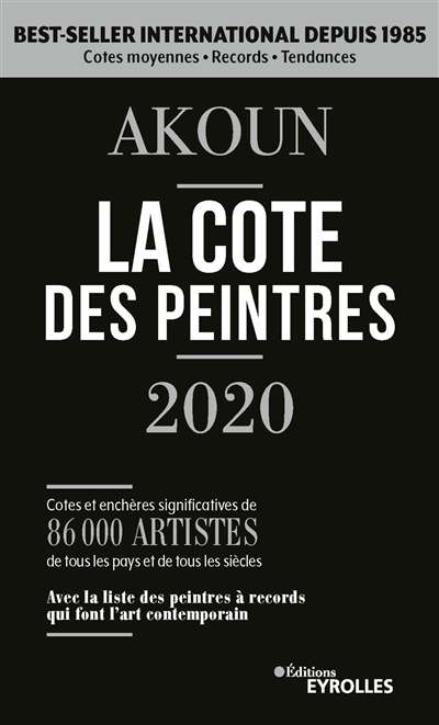 cote des peintres 2020 (La) | Akoun, Jacky-Armand