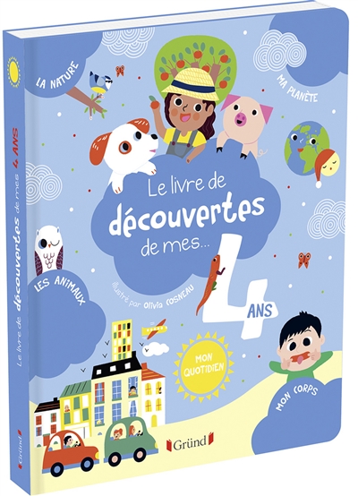 livre de découvertes de mes... 4 ans (Le) | Cosneau, Olivia