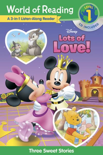 World of Reading : Lots of Love - Three Sweets Stories (Level 1) : CD Included | 