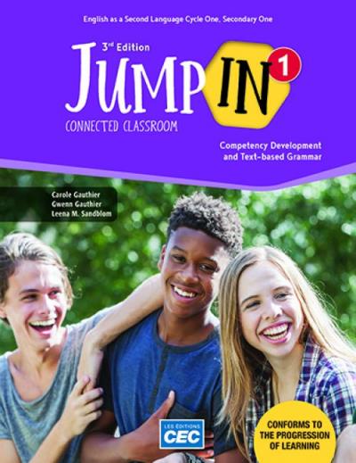 Jump In Sec. 1 - Content Workbook 3rd Ed. with Interactive Activities, print version + Student access, Web 1 year | Gauthier, Carole