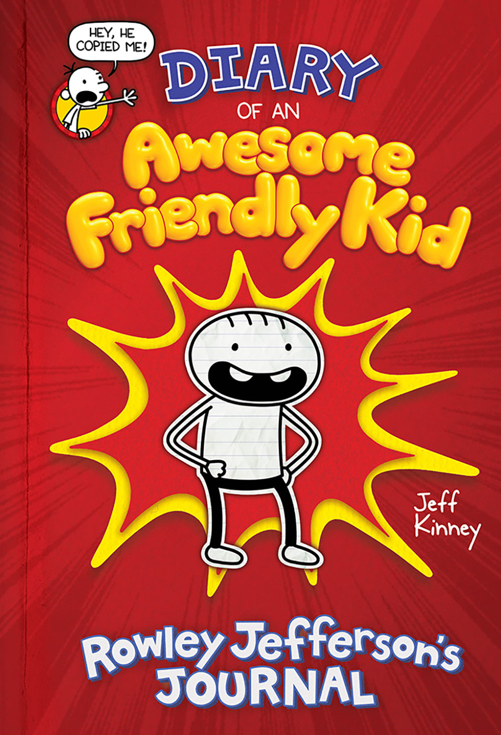 Diary of an Awesome Friendly Kid: Rowley Jefferson's Journal | Kinney, Jeff