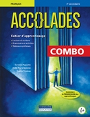 Accolades - Secondaire 3 - COMBO Cahier d'apprentissage en version imprimée ET numérique | 