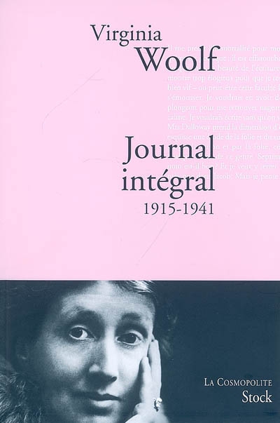 Journal intégral : 1915-1941 | Woolf, Virginia