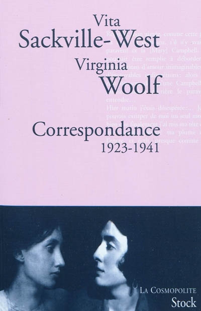 Correspondance : 1923-1941 | Sackville-West, Vita