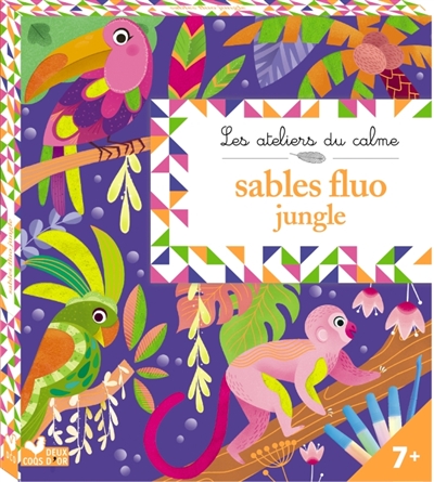 Tableaux Sables fluo jungle | Lili la Baleine