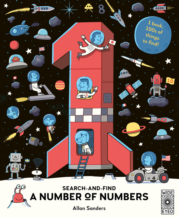 Search and Find A Number of Numbers : 1 book, 100s of things to find! | Wood, AJ