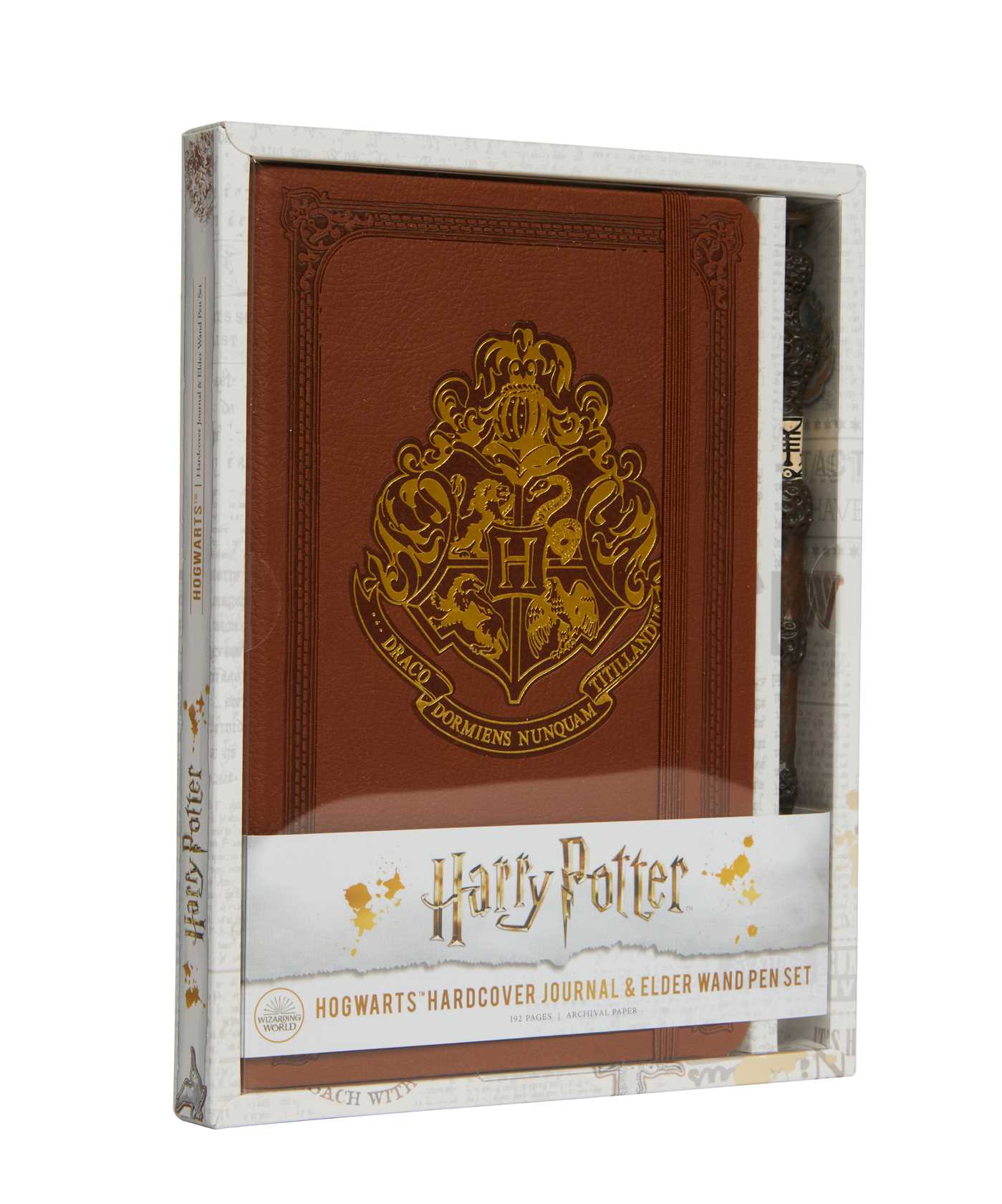Harry Potter: Hogwarts Hardcover Journal and Elder Wand Pen Set | Papeterie fine