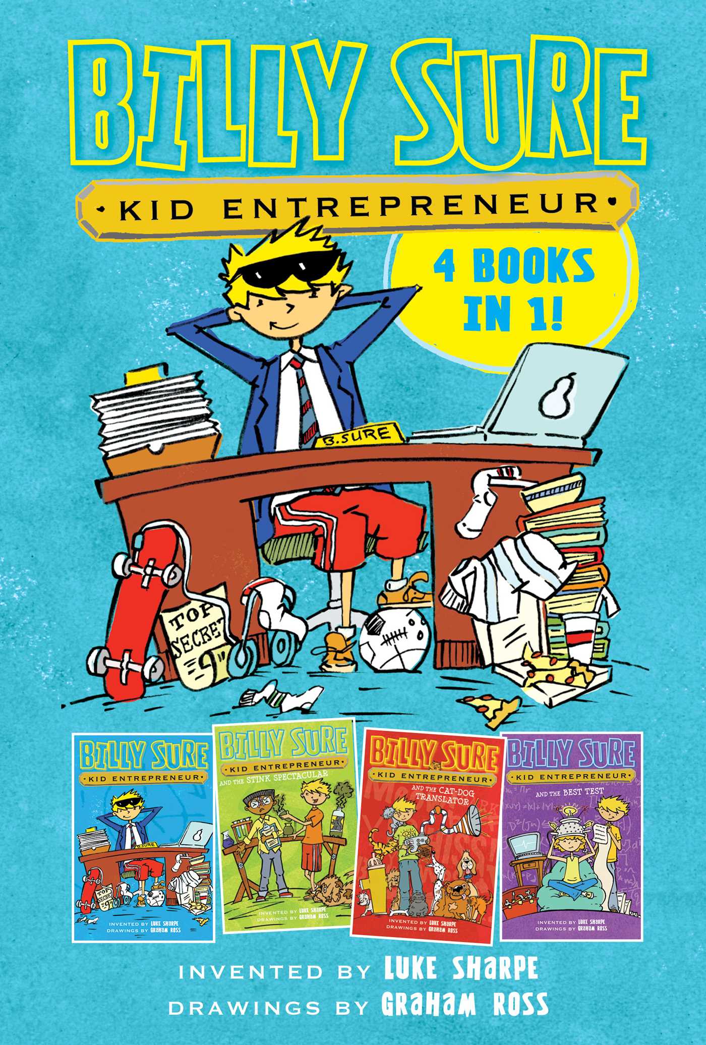 Billy Sure Kid Entrepreneur 4 Books in 1! | Sharpe, Luke