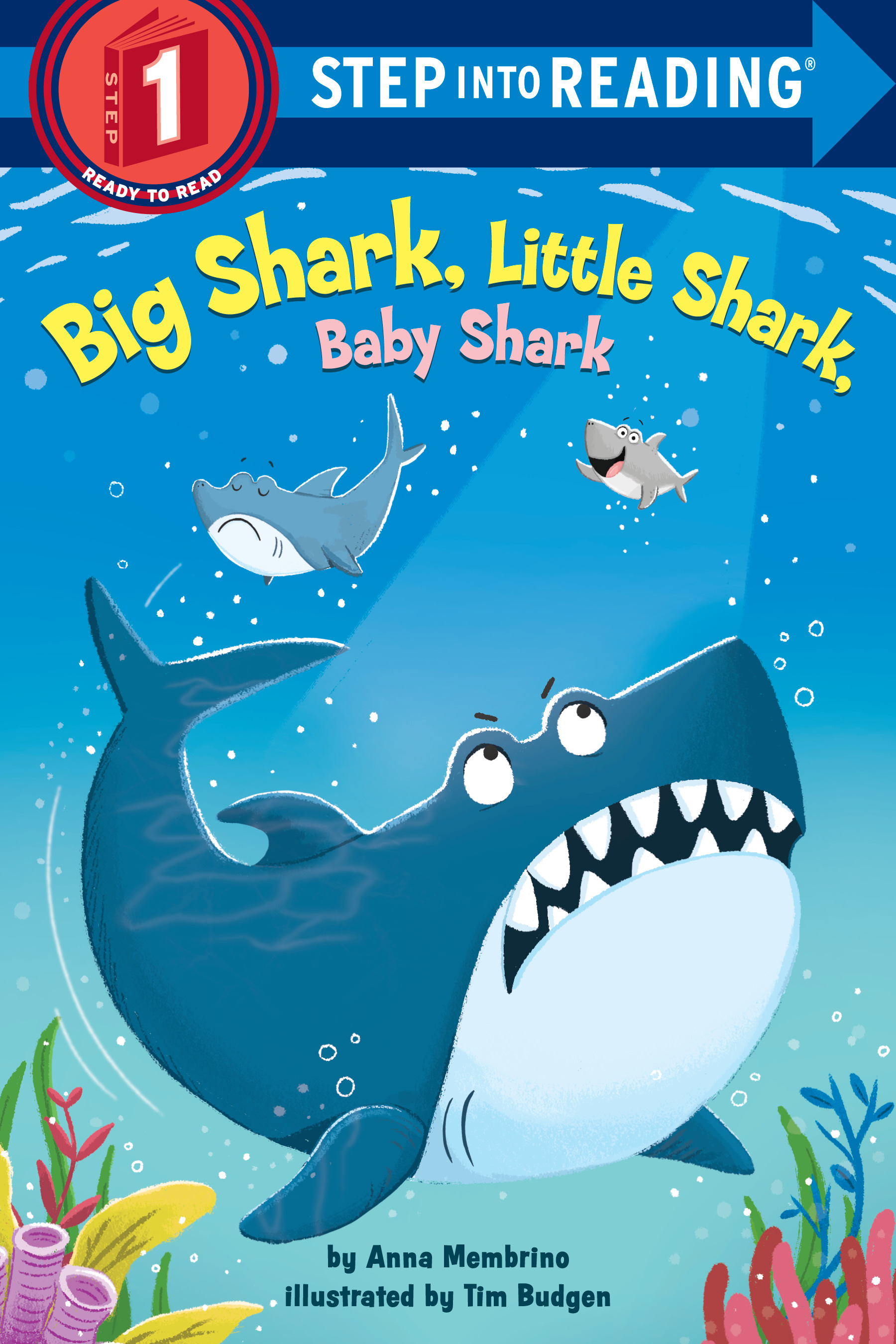 Big Shark, Little Shark, Baby Shark (level 1) | Membrino, Anna