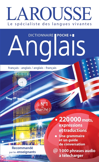 Dictionnaire Larousse poche + Anglais | 