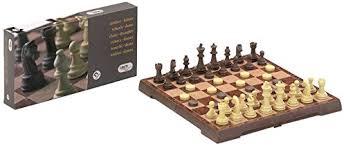 Jeu d'échecs et de dames magnétiques - 32X32 cm | Jeux classiques