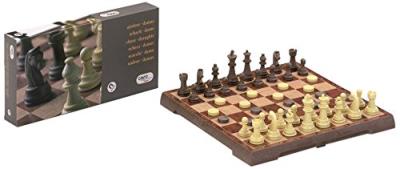 Jeu d'échecs et de dames magnétiques 24X24 cm | Jeux classiques