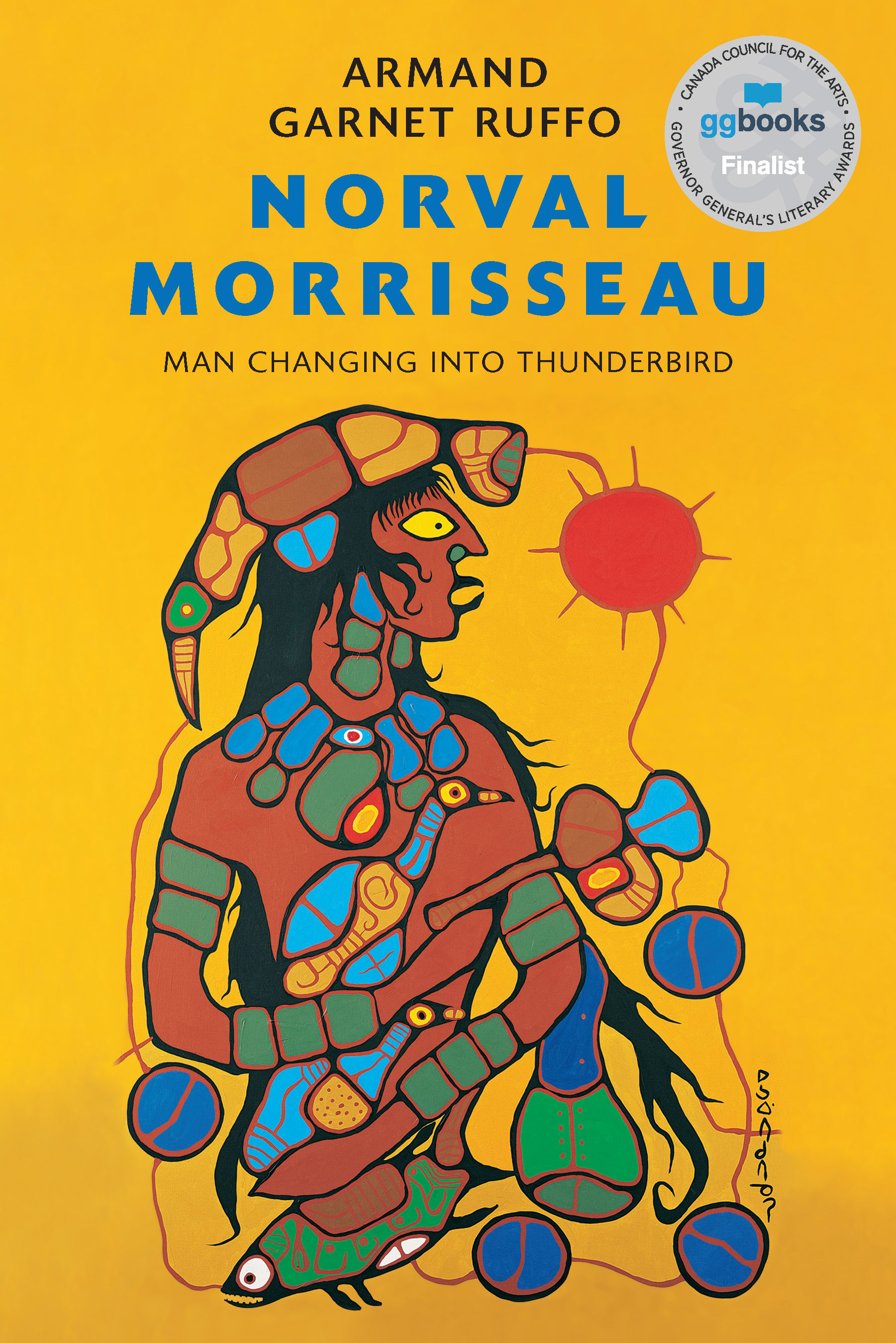 Norval Morrisseau : Man Changing into Thunderbird | 