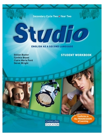 Studio - Secondary 4 - COMBO - Printed AND digital Student Workbook for 1 year | 