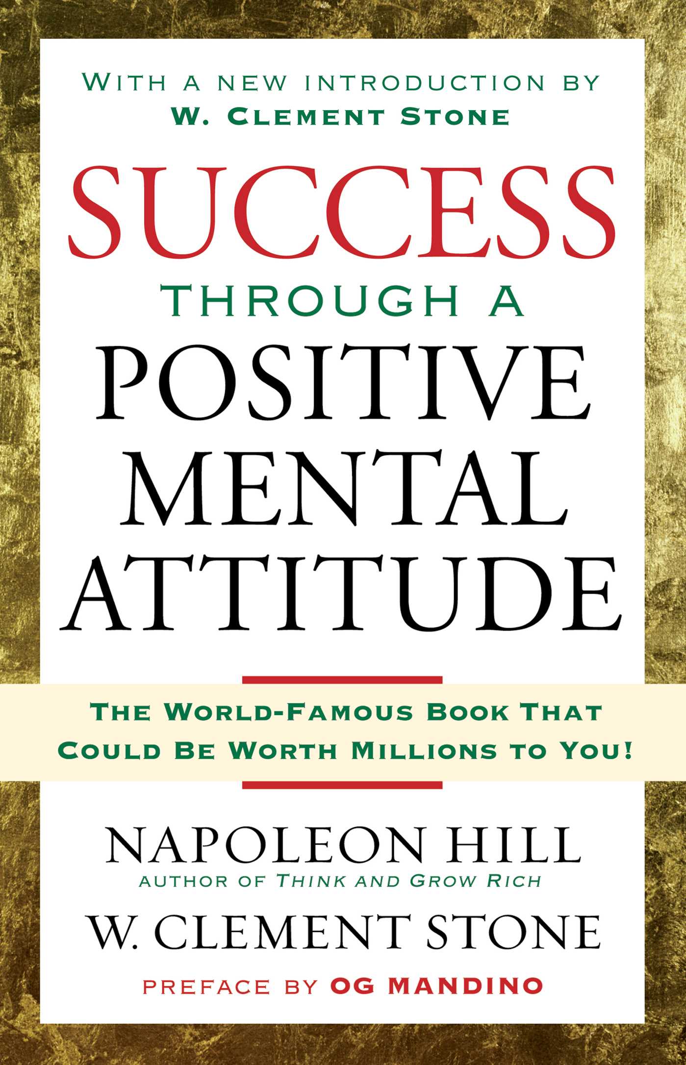 Success Through A Positive Mental Attitude | Hill, Napoleon