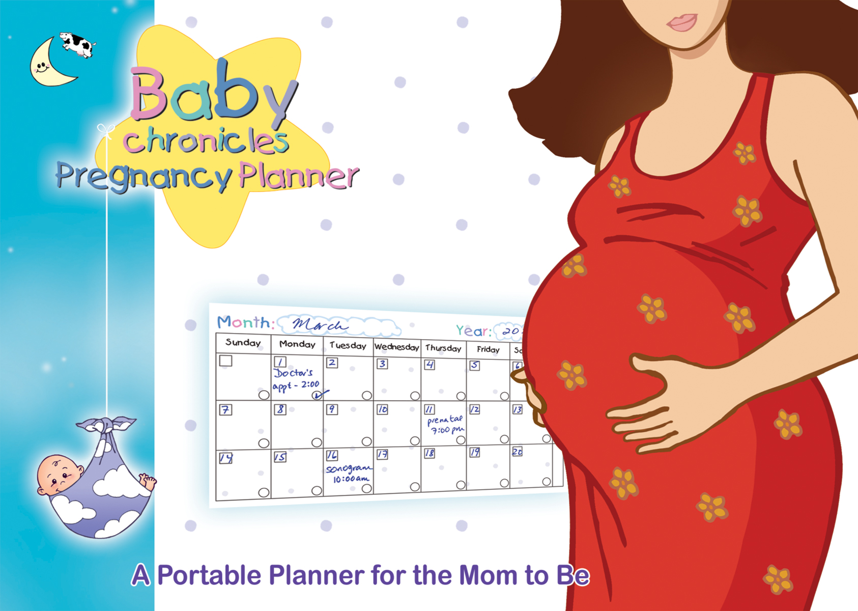 Baby Chronicles Pregnancy Planner : A Portable Planner for the Mom to Be | Lebovics, Dania