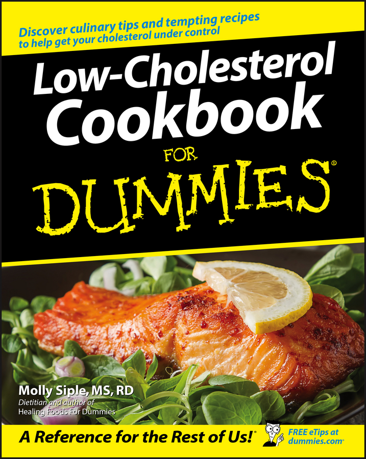 Low-Cholesterol Cookbook For Dummies | Siple, Molly