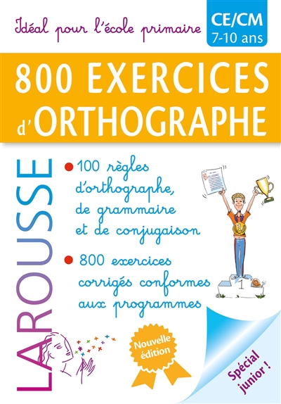 800 exercices d'orthographe | Vulin, André