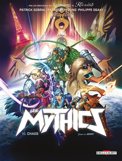 Les mythics T.10 - Chaos | Ogaki, Philippe