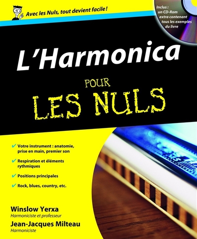 L'harmonica pour les nuls | Yerxa, Winslow