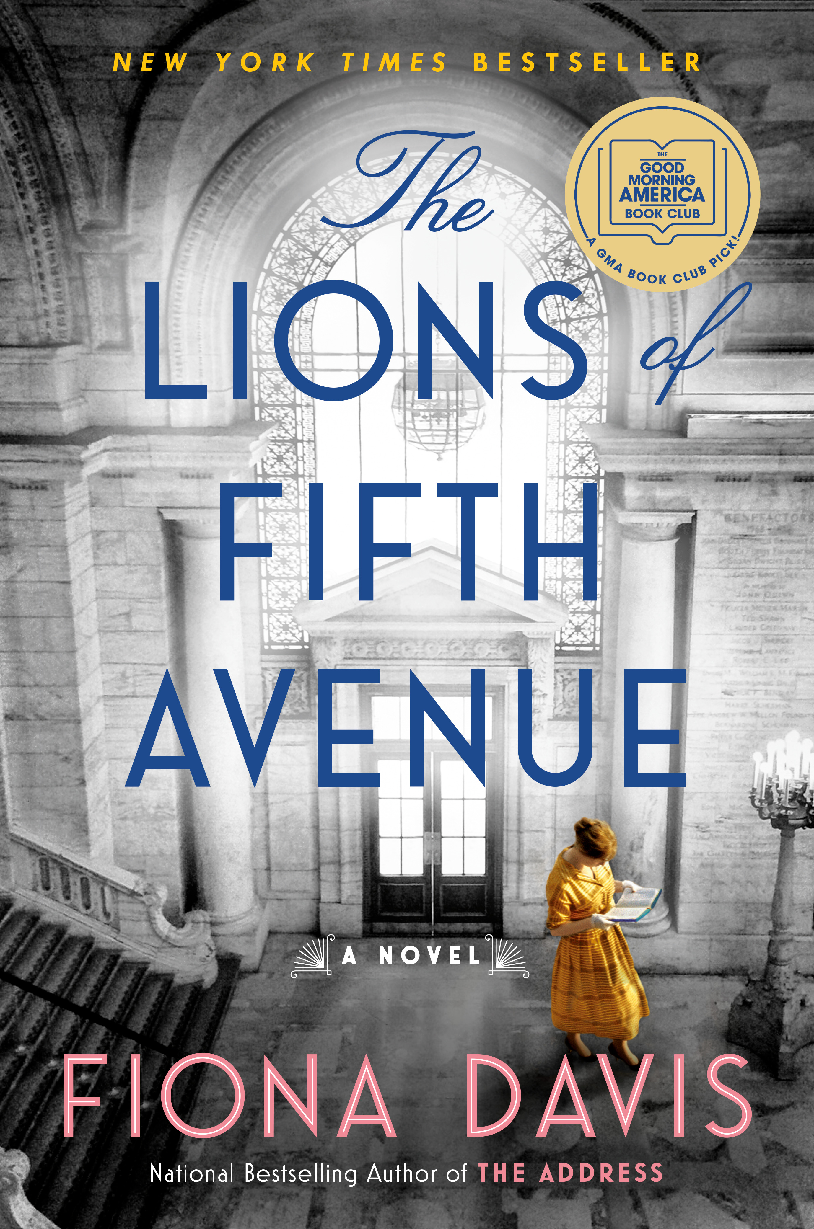 The Lions of Fifth Avenue : A Novel | Davis, Fiona