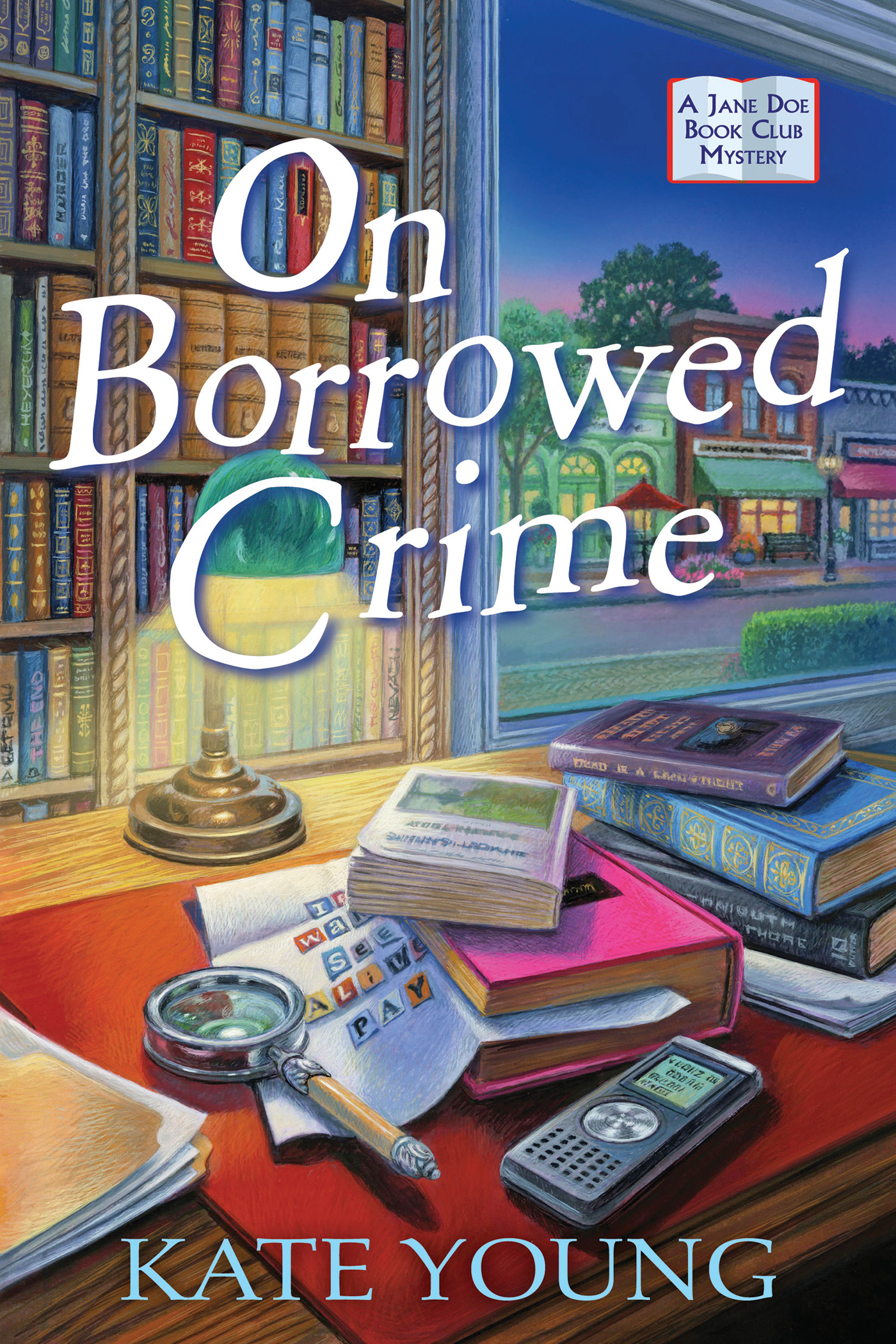 A Jane Doe Book Club Mystery T.01 - On Borrowed Crime | Young, Kate