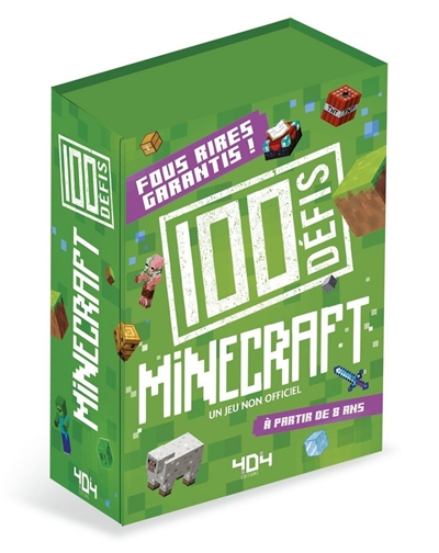 100 défis Minecraft | Lescaille, Nathalie