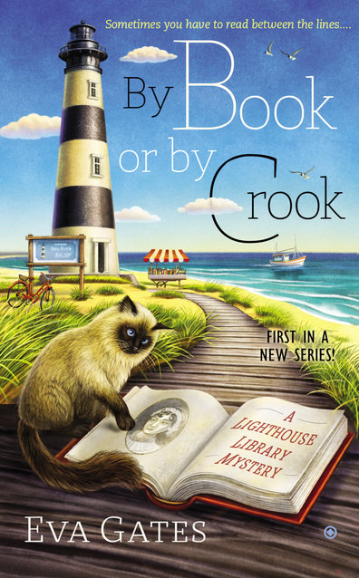 A Lighthouse Library Mystery T.01 - By Book or By Crook | Gates, Eva