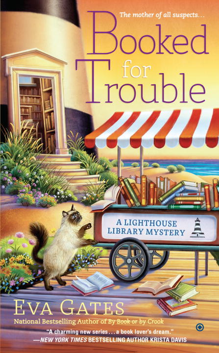 A Lighthouse Library Mystery T.02 - Booked for Trouble | Gates, Eva