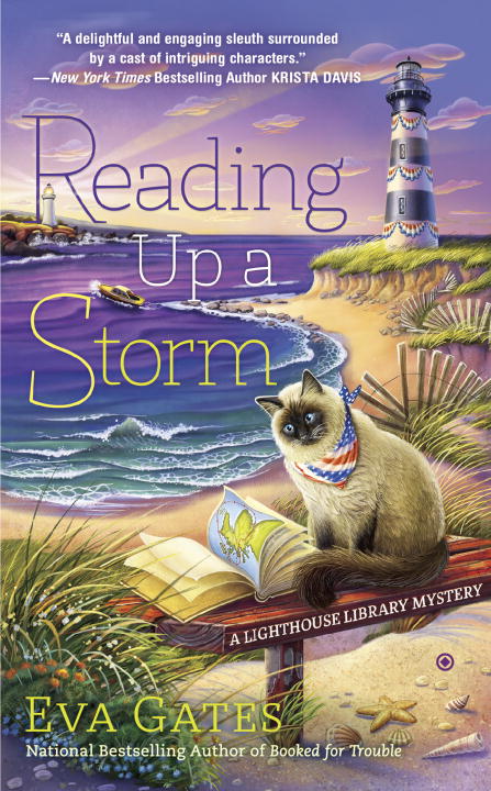 A Lighthouse Library Mystery T.03 - Reading Up a Storm | Gates, Eva
