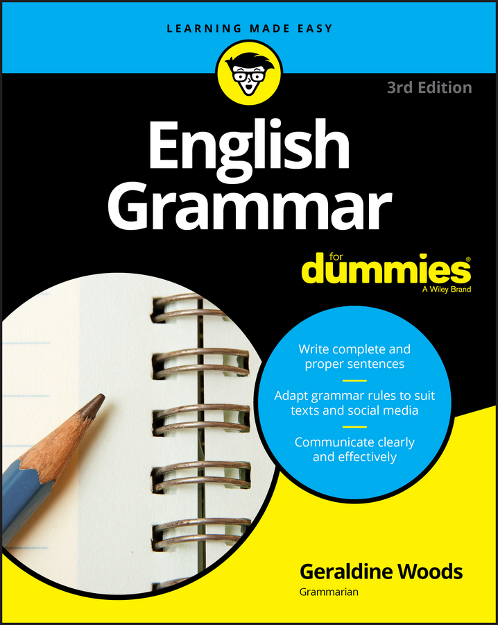 English Grammar For Dummies | Woods, Geraldine