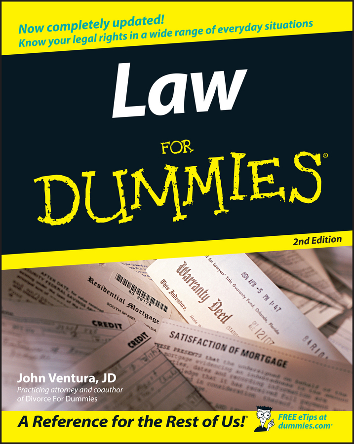 Law For Dummies | Ventura, John