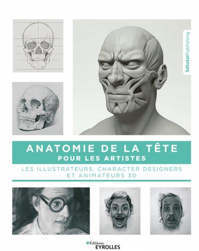 Anatomie de la tête pour les artistes | Threedtotal Publishing