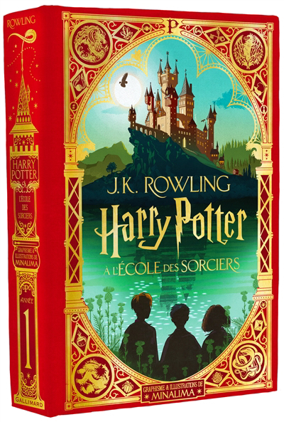 Harry Potter T.01 - Harry Potter à l'école des sorciers (Illustré par Minalima) | Rowling, J.K. (Auteur)