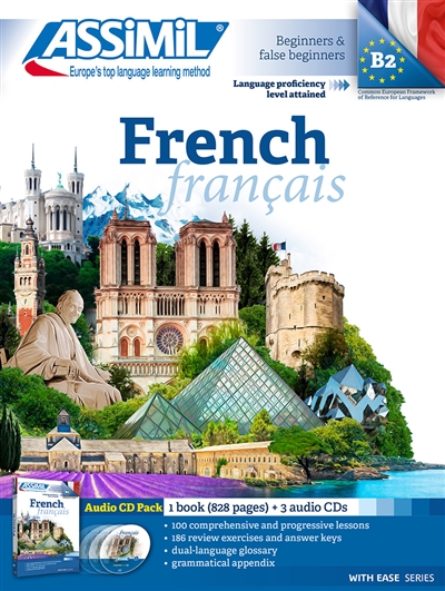 French : language proficiency level attained B2, beginners & false beginners : audio CD pack | Bulger, Anthony