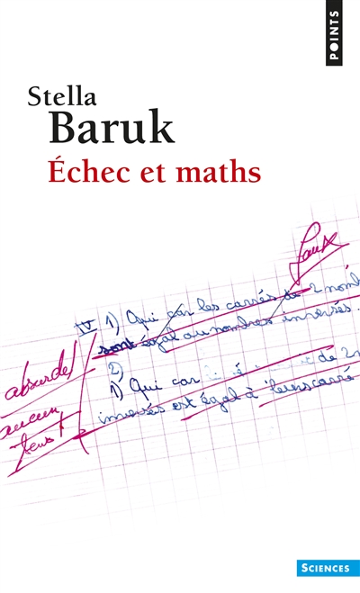 Echec et maths | Baruk, Stella