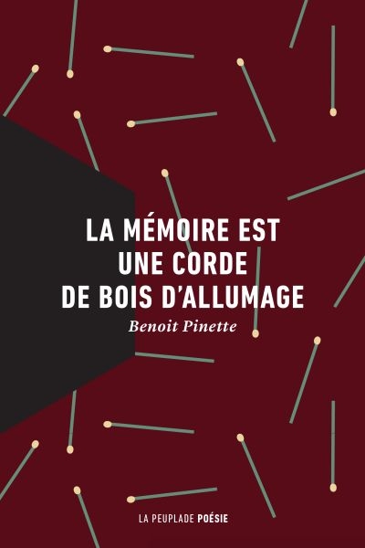 Mémoire est une corde de bois d'allumage (La) | Pinette, Benoit