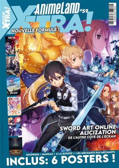 Anime X-tra T.59 oct-déc. 2020 - Sword art online | 