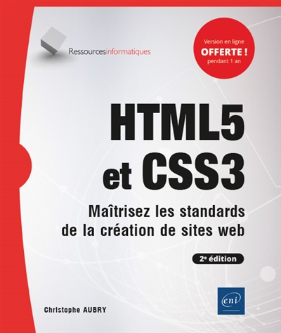 HTML5 et CSS3 | Aubry, Christophe