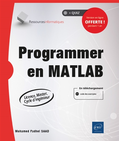 Programmer en MATLAB  | Saad, Mohamed Fadhel