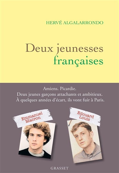Deux jeunesses françaises | Algalarrondo, Hervé