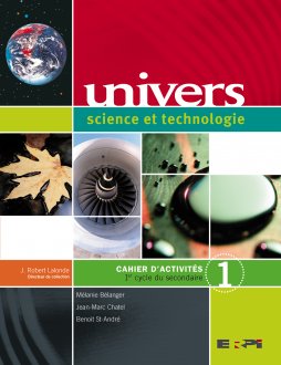 Univers - Cahier d'activités 1 | Mélanie Bélanger, Jean-Marc Chatel, Benoit St-André