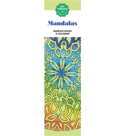 Mandalas : marque-pages à colorier | 