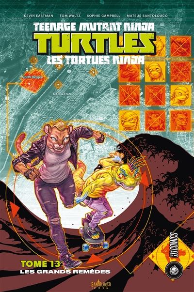 Teenage mutant ninja Turtles T.13 - Les grands remèdes | Eastman, Kevin