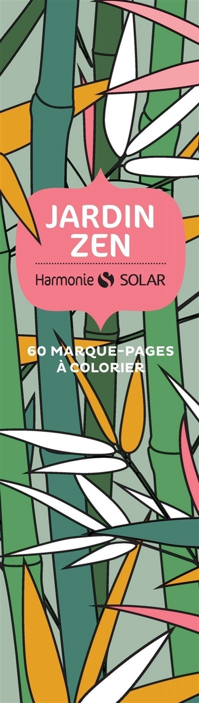 Jardin zen : 60 marque-pages à colorier | Catalan, Clara