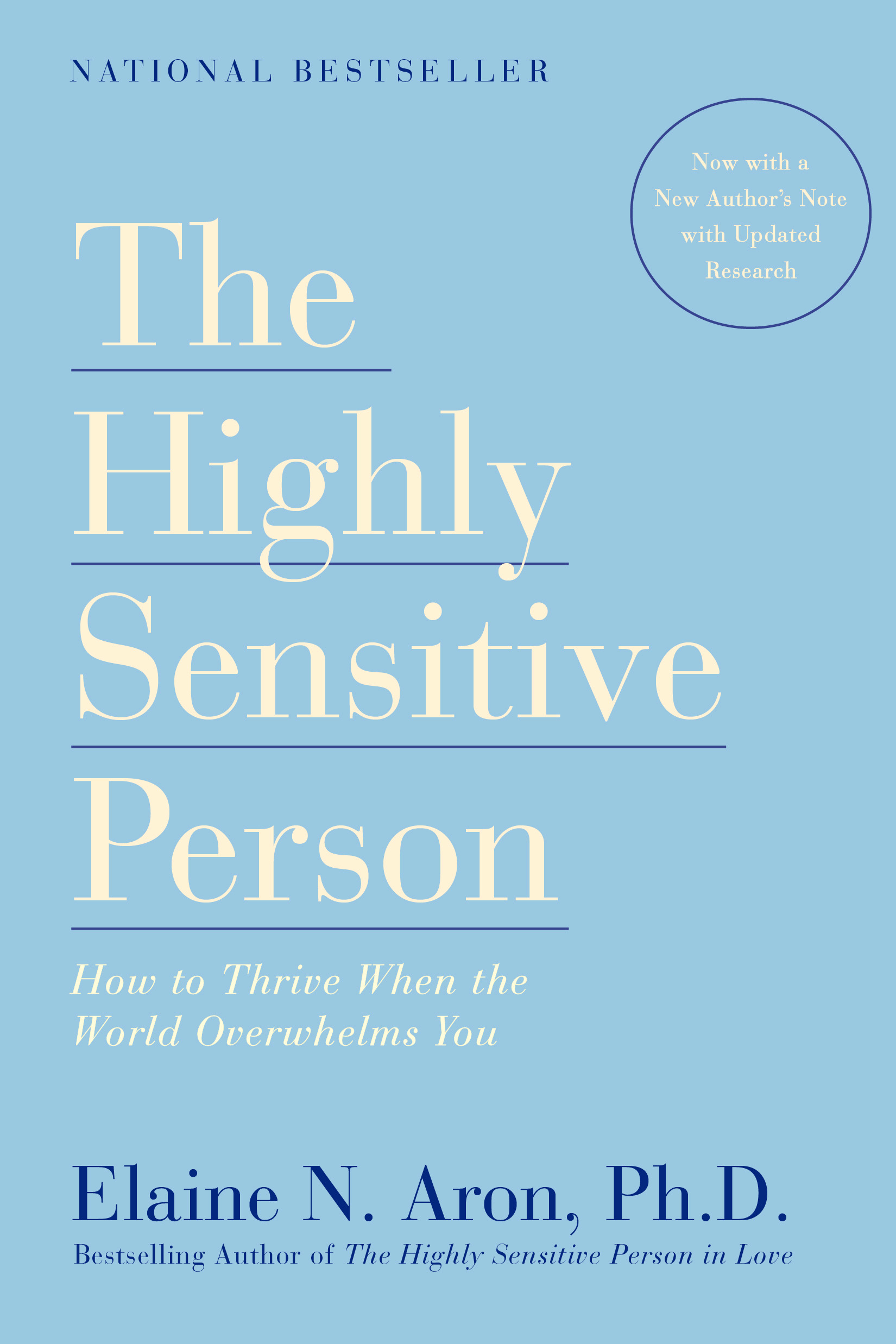 The Highly Sensitive Person : How to Thrive When the World Overwhelms You | Aron, Elaine N.