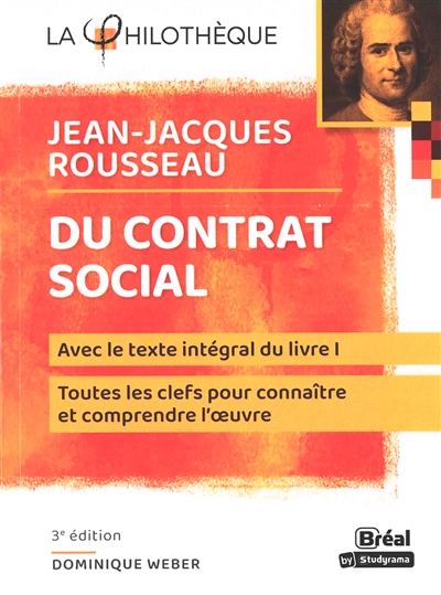 Du contrat social de Jean-Jacques Rousseau | Weber, Dominique